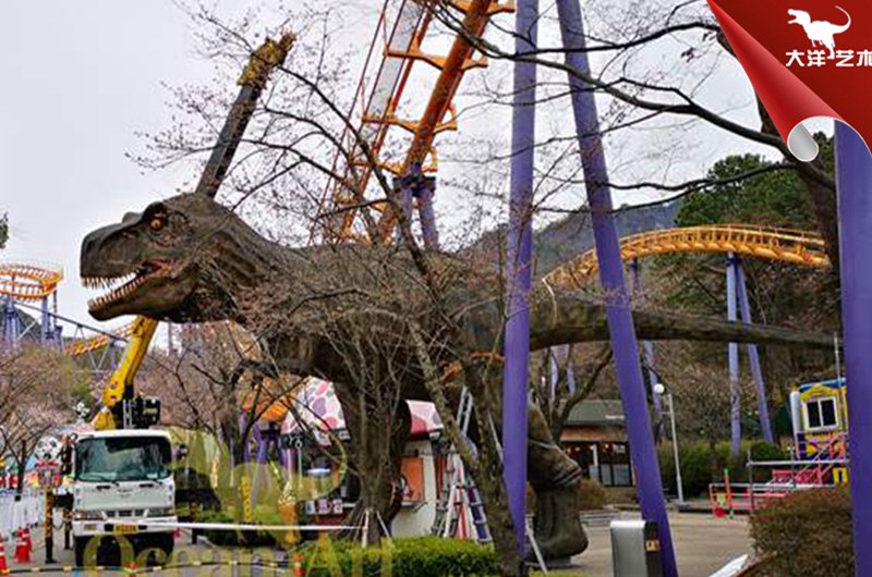 韓國恐龍公園安裝現(xiàn)場